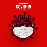 covid-19 coronavirusziekte vector