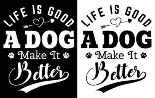 hond ras minnaar typografie grappig t overhemd ontwerp geschenk voor mannen en Dames. vector