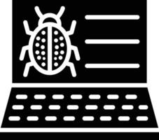 malware vector pictogram ontwerp illustratie