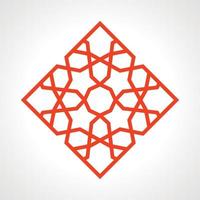 Islamitisch geometrie motief. motief Arabisch geometrie vector