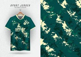 achtergrond voor sport- Jersey, voetbal Jersey, rennen Jersey, racing Jersey, donker groen patroon. vector