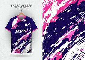 achtergrond voor sport- Jersey voetbal Jersey rennen Jersey racing Jersey patroon borstel blauw roze vector