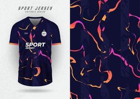 achtergrond voor sport- Jersey, voetbal Jersey, rennen Jersey, racing Jersey, helling water Golf patroon. vector