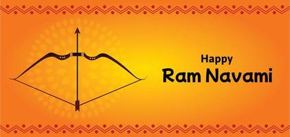 shree RAM navami Indisch Hindoe festival viering vector ontwerp