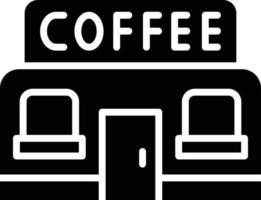 coffeeshop vector pictogram ontwerp illustratie