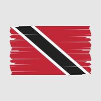 Trinidad vlag borstel vector