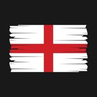 Engeland vlag borstel vector