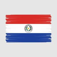 vlag van paraguay vector