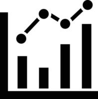 lijndiagram vector pictogram ontwerp illustratie