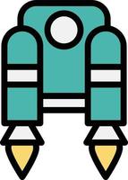 jetpack vector pictogram ontwerp illustratie