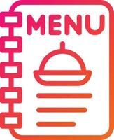 menu vector pictogram ontwerp illustratie