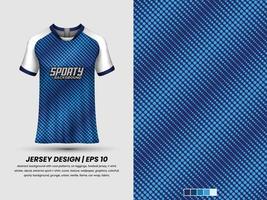 voetbal Jersey ontwerp voor sublimatie, sport t overhemd ontwerp, sjabloon Jersey pro vector