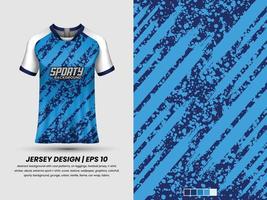 voetbal Jersey ontwerp voor sublimatie, sport t overhemd ontwerp, sjabloon Jersey pro vector