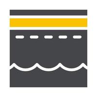 kaaba icoon solide grijs geel stijl Ramadan illustratie vector element en symbool perfect.