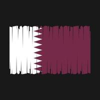 vlag van qatar vector