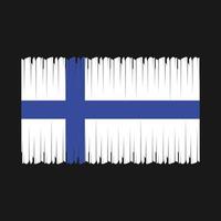 Finland vlag vector illustratie