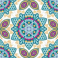 bloem mandala. vintage decoratieve elementen. oosters patroon, vectorillustratie. vector