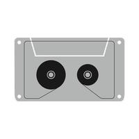 cassette pictogram vector