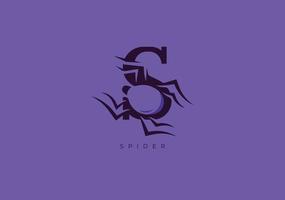 spin s monogram, vector logo