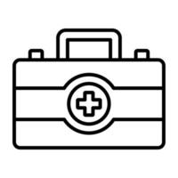 EHBO-kit vector icon