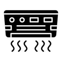 airconditioner vector pictogram