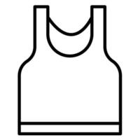 tank top vector icoon