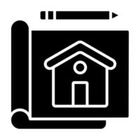 huis plan vector icoon