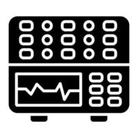 analysator vector pictogram