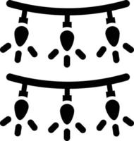 guirlande vector pictogram ontwerp illustratie