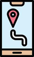 gps vector pictogram ontwerp illustratie