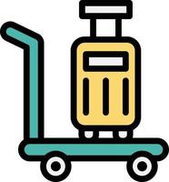 bagage vector pictogram ontwerp illustratie