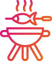 bbq vector pictogram ontwerp illustratie