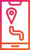 gps vector pictogram ontwerp illustratie