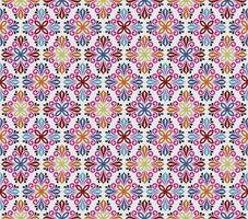 wijnoogst patroon Aan helder grijs. oosters vector patroon met arabesken en bloemen elementen