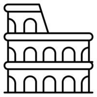 colosseum vector icoon