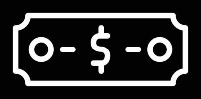 dollar vector pictogram ontwerp illustratie