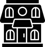 pop huis vector pictogram ontwerp illustratie