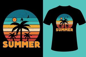 zomer vector t-shirt ontwerp. vector illustratie ontwerp. zomer t overhemd ontwerp.