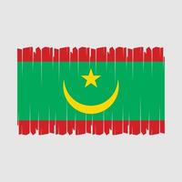 Mauritanië vlag vector