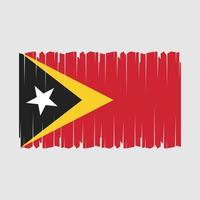 vlag van oost-timor vector