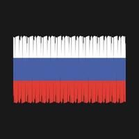 Rusland vlag vector illustratie