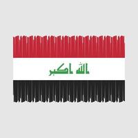 Irak vlag vector illustratie