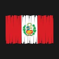 vlag van peru vector