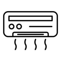 airconditioner vector pictogram