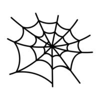 trendy spinnenwebconcepten vector