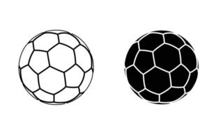 voetbal bal vector ontwerp