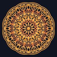 decoratief elementen luxe ornament patroon helling mandala ontwerp vector