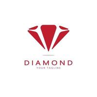 gemakkelijk diamant abstract embleem, voor zakelijk, insigne, sieraden winkel, goud winkel, toepassing, vector