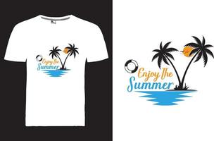 zomer t-shirt ontwerp vector