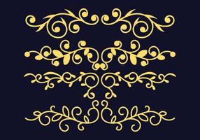 Decoratieve ornamenten Set vector